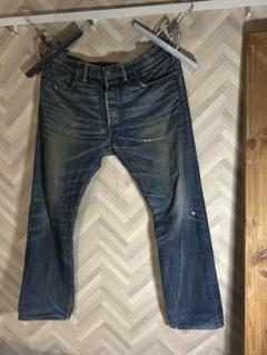 RRL USA製36×32 LOW STRAIGHT BUFFALO RIDER