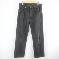 Wrangler 96501CB フェード ブラックデニム パンツ 古着 33