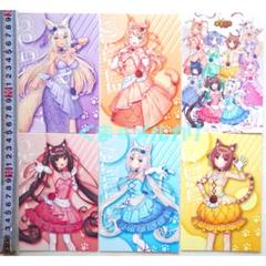 ネコぱら　ネコぱら展　アクリルキーホルダー　セット keyholderacr_nekopara05_1-