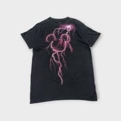 【公式】ミッキー　ディズニー　イナヅマ　サンダー　Tシャツ　サイズL