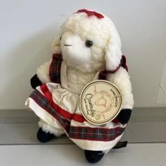 昭和　レトロ　ひつじのぬいぐるみ　ニッポンハム　中古 昭和 レトロ ひつじのぬいぐるみ ニッポンハム