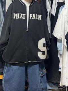 ファットファーム ジップ スウェット 2XL b-boy HIPHOP