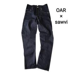 【一期一会】OAR×sawvi 日本製デニムパンツ 一期一会】OAR×sawvi 日本製デニムパンツ - メルカリ