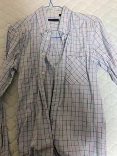 HAREチェックシャツ水色Sサイズ