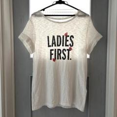 【美品】ケイトスペード　ロゴTシャツ Sサイズ　てんとうむし