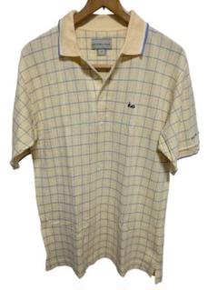 Cutter & Buck チェック柄ポロシャツ M