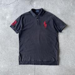 ポロbyラルフローレン USA製 ポロシャツ 裾ポニー POLO RALPH LAUREN - 90sポロラルフローレン 裾ポニーポロシャツ