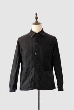 40s50s モンサンミッシェル　ブラックモールスキンジャケット