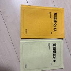駿台 英語構文HA テキスト通年セット 2024 計2冊 増田悟 014m0D 駿台 英語構文HA 通年セット 2024 計2冊 010s0C : ブックス