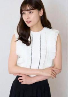 Airy Brush Knit Top（Tシャツ/カットソー）｜Her lip to（ハー
