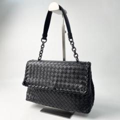 BOTTEGA VENETA イントレチャート チェーン ハンドバッグ