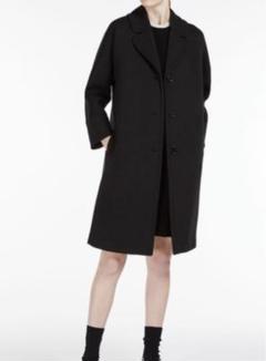 And⭐︎　MaxMaraブラック チェスターコート SPORTMAX（MAX MARA） - スポーツマックス チェスターコート