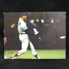 【限定版】カルビー、プロ野球カード、1982年710番、中日、宇野勝 非売品 限定版】カルビー、プロ野球カード、1982年710番、中日