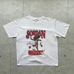 80s 90s マイケルジョーダン　アメリカ製　白　Tシャツ　XL シカゴブルズ
