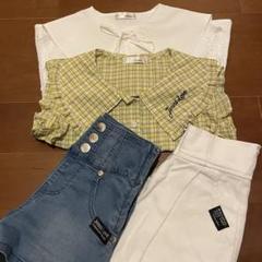 【JENNI love】ブラウス　ショートパンツ　130㎝