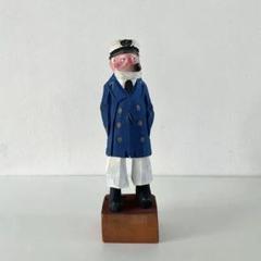【最終値下げ】ビンテージ木彫りマドロス人形　船長　水兵　海賊　6体セット Yahoo!オークション -「マドロス船長人形」の落札相場・落札価格