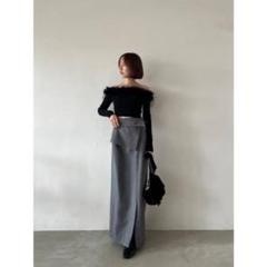 SNIDEL サックス ボタン付きタイトスカート SNIDEL) ボタン2wayタイトスカート | puakoの店長ブログ