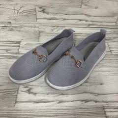 しまむら　メッシュスリッポン Mサイズ