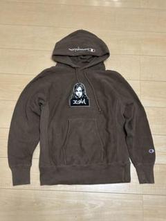 X-girl x CHAMPION コラボパーカー