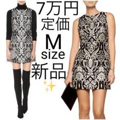 【完売必至】ALICE+OLIVIA フローラルジャカード ミニワンピース ALICE + OLIVIA フローラルジャカード ミニワンピース
