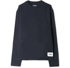 【極美品】JILSANDER コットン ロングTシャツ Mサイズ JIL SANDER ジルサンダー ロゴTシャツ ロンT J22GC0136 J45148