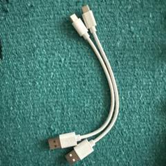 USB-C ホワイトケーブル 2本セット