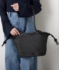 2025SS【PAPILLONNER/パピヨネ】ジュートコンビトートバッグ