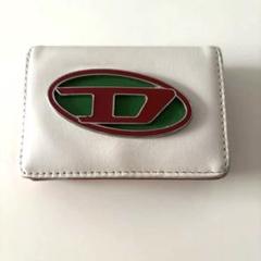 プ*す様 diesel 三つ折り財布　白　（期間限定特価） 2025年最新】DIESEL カラー：ホワイト系 三つ折り財布の人気