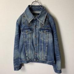 00s y2k of the neige style スタッズ デニムジャケット
