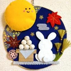 専用　布リース*アンデヌッテ　sp* 毛糸玉リース 専用 布リース*アンデヌッテ 桜* 毛糸玉リース