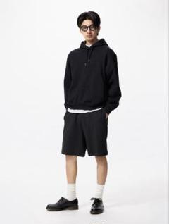 ⭐︎新品未使用⭐︎UNIQLO ウルトラストレッチスウェットショーツ ブラック M