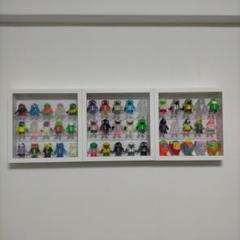 カプセルトイvag コレクションケース 壁掛け ミニフィギュア用 3
