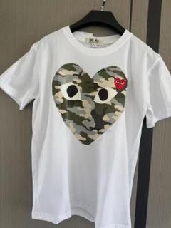 PLAY COMME des GARÇONS 迷彩ハートTシャツ L - メルカリ
