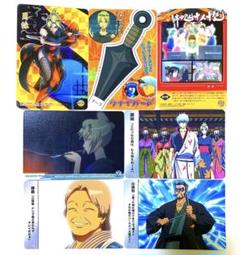 銀魂 クリアコレクション クリアカード カード ★ 月詠 銀時 等 7枚セット