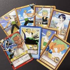 ONEPIECE ワンピース ロロノアゾロ くいな カード 8枚セットのサムネイル