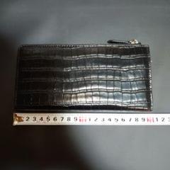 GLOBAL WORK クロコ長財布