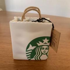 日本未発売　4個セット　スターバックス ショッパー　オーナメント　陶器 日本未発売4個セットスターバックス ショッパーオーナメント陶器
