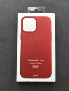iPhone 12 Apple アップル 純正 / Pro レザーケース・ブラック