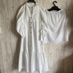 新品　完売品　ヴェロフォンナ　定価¥2万1780円　ロングワンピース　ホワイト 新品 完売品 ヴェロフォンナ 定価¥2万1780円 ロングワンピース