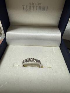 ジュエリーツツミPt900 ダイヤモンドリング0.537ct 鑑付