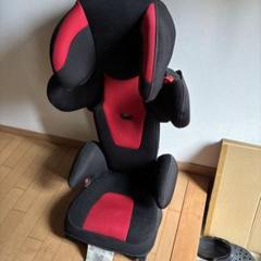 takata312fit junir ジュニアシート 黒赤