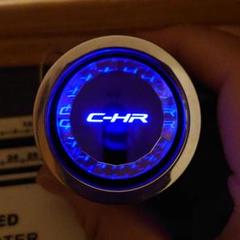 LED打ち替え済 10/50 C-HRプッシュスタートスイッチ クリスタル