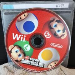 NEWスーパーマリオブラザーズwii【wiiディスクのみ】動作品！おまとめでお得