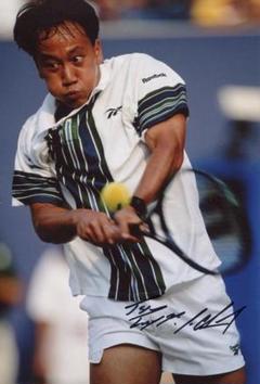 男子テニス チャンピオン 証明書付き マイケル・チャン 直筆