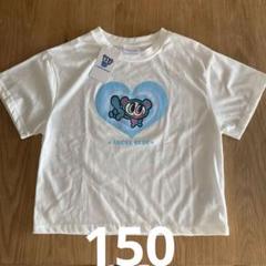 エンジェルブルー♪ハナちゃん半袖Tシャツ☆M 150 希少レア エンジェルブルー ハナちゃん Tシャツ 紫 ムラサキ パープル