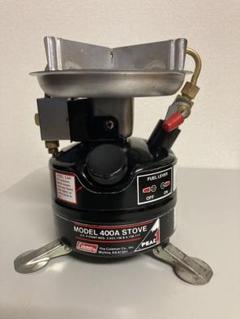 コールマン MODEL 400A STOVE　PEAK1　２レバー コールマン 400 peak1 STOVE 84年5月 ツーレバー - メルカリ