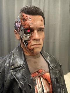 エンターベイ 1/4 ターミネーター2 T-800 バトルダメージ ver 中古 Amazon.co.jp: 1/4 HD マスターピース コレクション