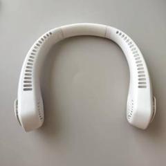 首掛け扇風機 ネックファン ネッククーラー 羽なし USB充電式 白のサムネイル