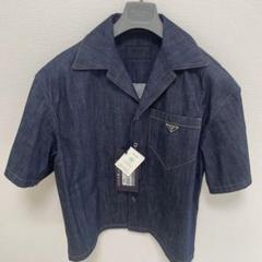 最新人気 半袖シャツ【サイズ42 PRADA 16 XXL相当】【美品】 1/2 トップス