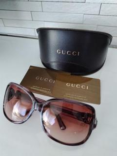GUCCI ブラウン サングラス ケース付きのサムネイル